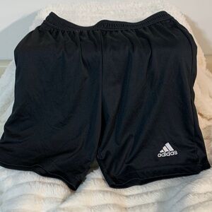 Adidas Kids Black Athletic Shorts